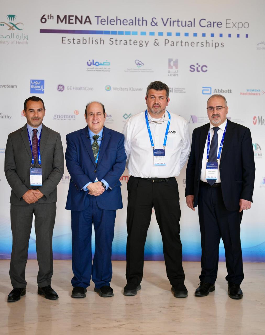 FGHC and OSSI team at 6th MENA Telehealth Expo